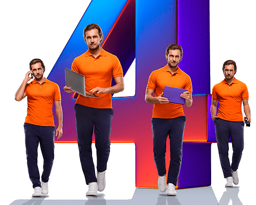 Великолепная четверка Ростелеком в&nbsp;село Лермонтовка (Сахалинская область)